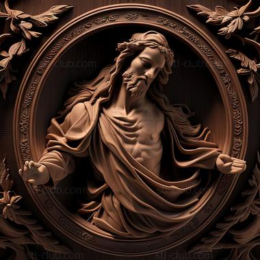 3D model st jesus (STL)